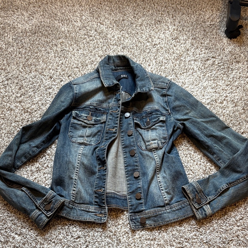 Kut from the Kloth Dark Wash Jean Jacket
